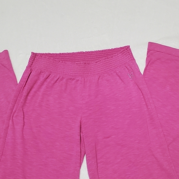 Rare Vintage Y2K Victoria's Secret Silver Glitter Racerback Tank Flare Pants Set - Picture 11 of 16